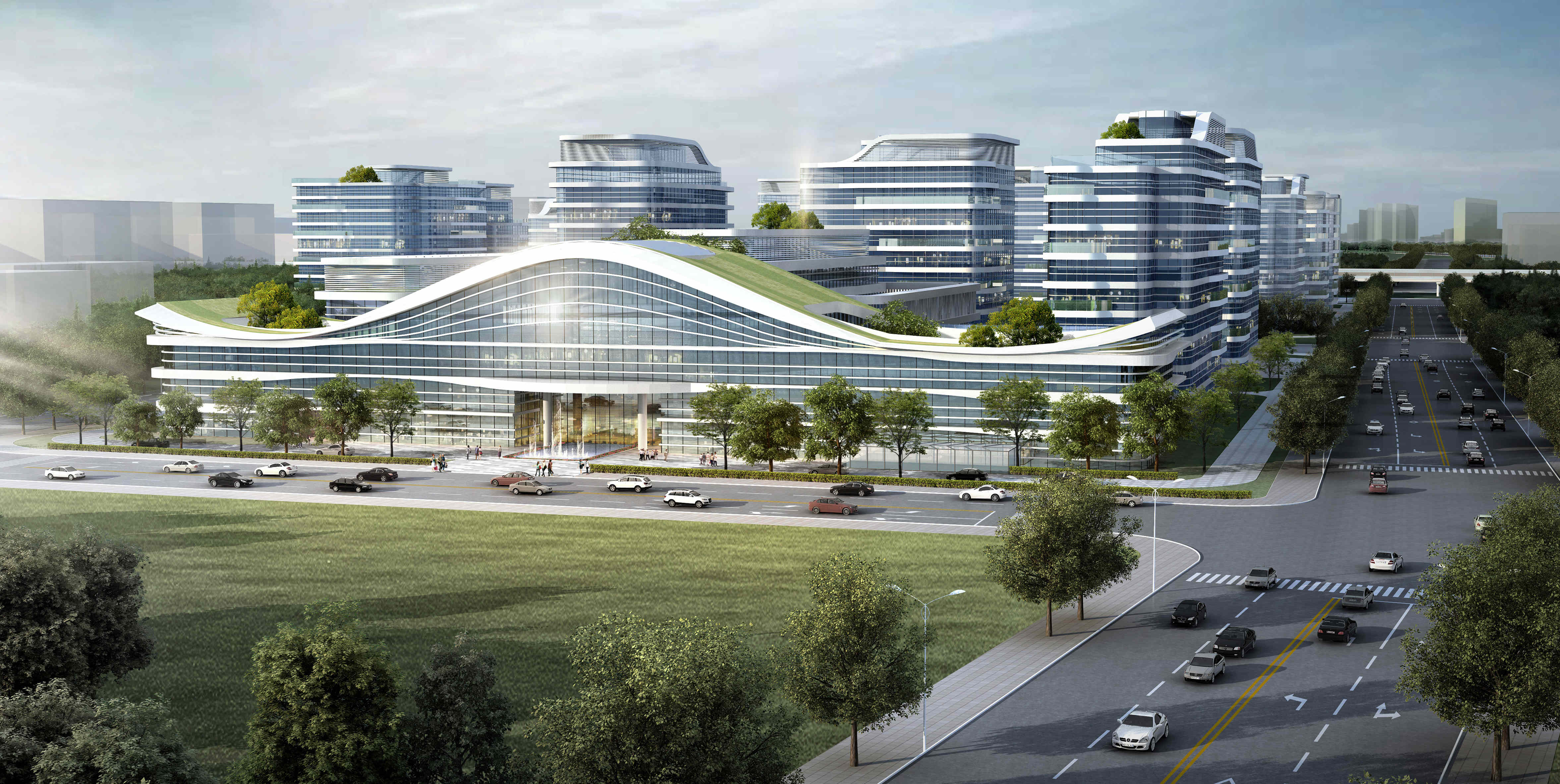 胶州板块航空科技产业园项目效果图2_副本