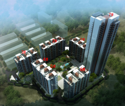 城市山谷二期项目效果图1